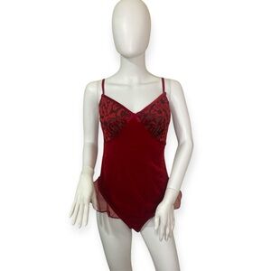 Natorious Velvet Lingerie Bodysuit